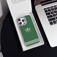 Green Adidas Soft phone cases for iphone 15 Pro Max 14 Pro Max i14 13 Pro Max i13 13pro i11 11 Pro M