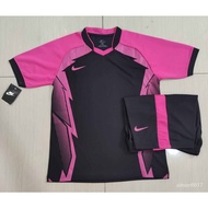 HITAM Jersey | Nike futsal Suit Black Lis pink | K7nw Adult Football Suit