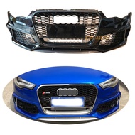 Auto accessories A6 upgrade bodykit for Audi RS6 bodykit A6 bumper with grille 2013 2014 2015