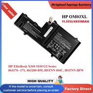 HP OM03XL EliteBook x360 1030 G2 Series 1GY29PA G2, 1GY30PA G2, HSTNN-I04C, 863167-1B1 Laptop Batter