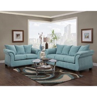 kursi tamu sofa warna biru