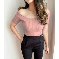 Hyeri Knitted Blouse Top