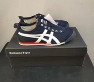 👟【新店特惠】Onitsuka Tiger MEXICO 66 Slip-on 低幫 休閒運動鞋 男女同款 藍白