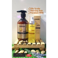 Gold Nine Ginger Revive Shampoo 500ml / Gold Nine Ginger Revive Hair Tonic 120ml (For Hair Loss)