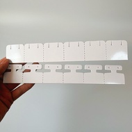 White Pearl Agate Jade Paper Earrings Display