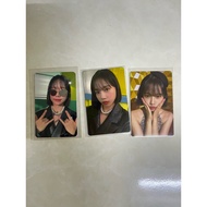 [IZONE] JO YURI GLASSY OFFICIAL PHOTOCARD POB AND ALBUM