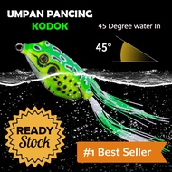 Umpan Pancing Kodok Ray Frog Bionic Fishing Gear Beak Bait Umpan Pancing Buatan Tiruan Katak Renang