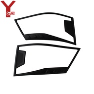 Abs Black Headlight Cover For Nissan NV350 Urvan Caravan E26 2016 2017 2018 2019 Head Lamp Accessori