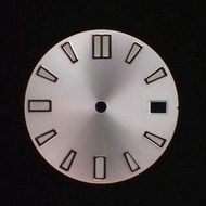 Sunburst Silver 62Mas style dial for Seiko 7s26, 7s36, 4r36, NH35, NH36A, etc.