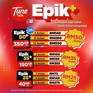 TUNE TALK PLAN EPIK 4G/5G