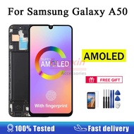 AMOLED Display For Samsung Galaxy A50 A30 LCD Display Touch Screen Digitizer Assembly A505F SM-A505FN/DS A505F/DS A505 Screen