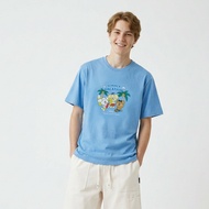 CACO-PETIT FACTORY Printed Washed T-Male [L1PF011]