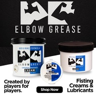 [ ELBOW GREASE ] Original Formula Creams / H20 Water-Based Thick & Thick Gels / Cooling & Warming / 