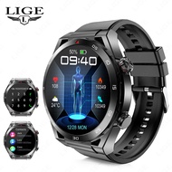 Lige Blood Pressure Smart ECG Electrocardiogram Blood Oxygen Health Monitoring Watch Bluetooth Call 