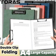 TORAS Clipboard A4 Long With Cover File Folder Organizer Legal Size Office School Supplies Writ Pad 