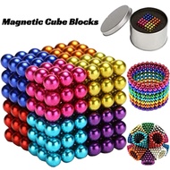 Block Cube 5mm 3d Magnetic Magnet Magic Balls Blocks Balls 216pcs 512pcs 1000pcs Puzzle Building Toy