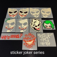 Sticker joker series