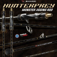 Prohunter X Shikari Hunter Prey Solid Carbon blank Excellent Lifting Power BUTT JOINTED