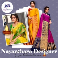 Deepavali Special Nayanthara Designer Sarees Collection/ Diwali Sales/Indian Costume/ Deepavali Costume