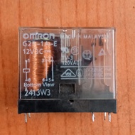 Omron 12VDC 16A G2R-1-E 8 Pin & 6 Pin G2R-1A-E Relay Length 2.9cm Price per 1 Pcs