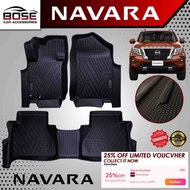 TPE Carbon Fiber Car Deep Dish Matting for Nissan Navara 2021 - Onwards / Mats / Floor Liner TPE Ele