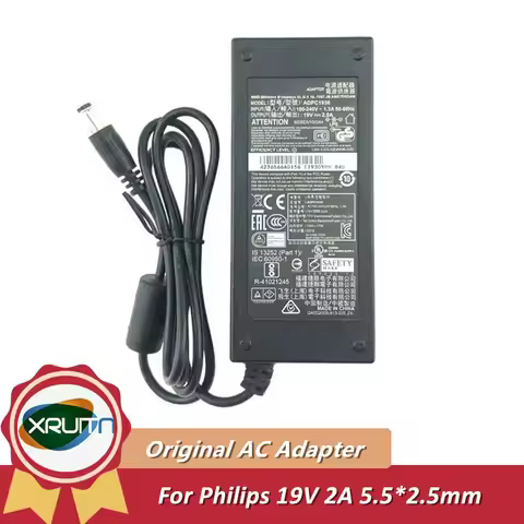 Original 19V 2A 38W ADPC1936 AC Adapter Charger for PHILIPS 227E6L 224E ADPC1938EX 220C4LSB/93 GW240