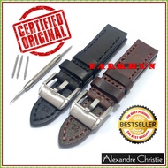 Strap ORIGINAL LEATHER AC ALEXANDRE CHRISTIE FREE PEN REMOVER BAND STRAP WATCH LEATHER WATCH CAKEP