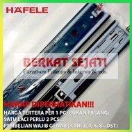 (30cm) HAFELE Rel Laci Double Track Ball Bearing Slide w/ SLOW MOTION