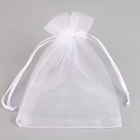 25pcs/lot 15x20 17x23 20x30 30x40 35x50cm Organza Bag For Jewelry 24 Colors Jewelry Packaging Bags F