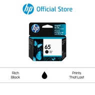 HP 65 Black Original Ink Cartridge - HP DeskJet: 2622 - 2624 - 2635 - 2636 - 5075 - 5076 - 5276 - HP