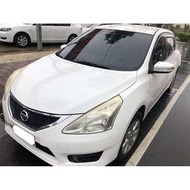 【FB搜尋桃園阿承】日產 超人氣BIG TIIDA 2013年 1.6 白色 二手車 中古車