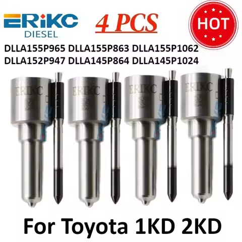4 PCS Nozzle Injector DLLA155P965 DLLA155P863 DLLA155P1062 DLLA152P947 DLLA145P864 DLLA145P1024 for