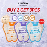 LANBENA Foot Mask Foot Care Exfoliating Foot mask peel dead skin  Moisturizing丨Brightens丨Whitens丨Hyd
