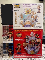 全新未開封 日版 行版 One Piece 海賊王 WCF x S.H.Figuarts SHF 景品 路飛 五檔 尼卡