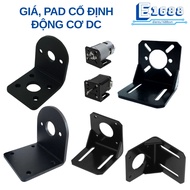 DC motor mount, fixed Pad for common motors from type 380...895