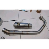 Knalpot Pekajaman Muffler GP Original Jogja Gl Ub FFA Herex 300CC Original Racing Jogja