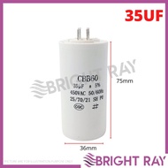 16UF/20UF/25UF/30U /35UF/40UF TERMINAL CQC CBB60 Motor Running Capacitor Condensor 450V Microfarad S