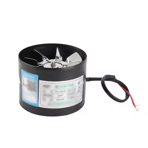 Round Inline Booster Duct Fan Exhaust Ventilation Fan with Low Noise for Kitchens Bathrooms Restaura