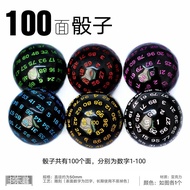 A7PP Low Price Seckill One Hundred Sides Dice 1-100 Digital Color Multi-Sided Sieve Running Team Gam