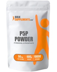 BulkSupplements.com Pyridoxal 5 Phosphate Powder - P-5-P Vitamin B6 Supplement, P-5-P 50mg - P5P Sup