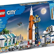 60351 Rocket Launch Center City Series Space Assembled Toy Gift Building Block e