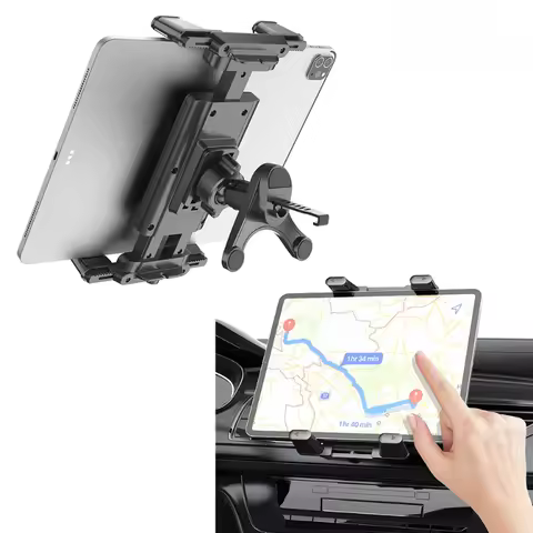 Car Air Vent Universa Holder Mount, Stand Compatible with 7" - 12.9" Tablets iPad ,4" - 7"Folding Sc