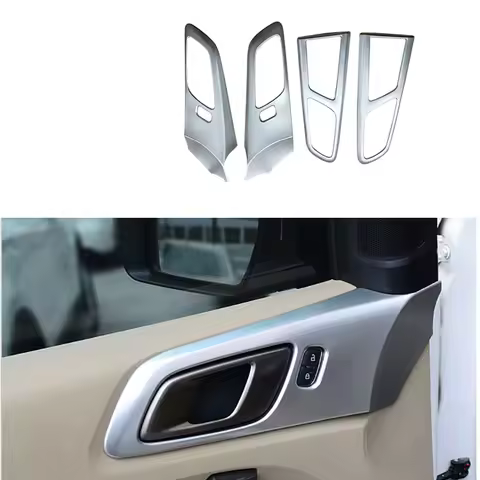 Fit for Ford Ranger Everest Endeavor 2015 2016 2017 2018 2019 4 pieces Interior Door Handle Bowl Fra