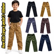 BUDAK 6 POCKET CARGO SLACK(2Y-20Y) PREMIUM QUALITY UNISEX