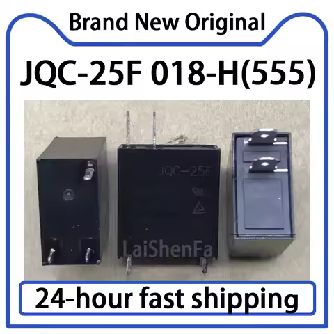 1PCS JQC-25F 018-H(555) 18V 20A Relay 3-pin 2-pin Piece Stock