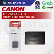 BATERAI CANON LP E12 CANON M10 M100 M200 M50 100D