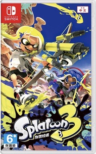 Nintendo Switch Splatoon 3 中文版遊戲