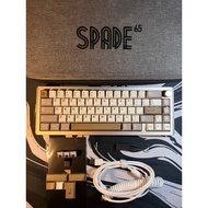 NOIR Spade 65 QMK/VIA + Plate FR4 Full Aluminum Wireless Mechanical Keyboard