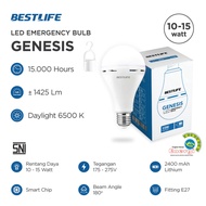 BESTLIFE Genesis Lampu Led Bohlam Bulb Emergency lampu LED darurat Magic Cas Charge Sentuh SNI Origi