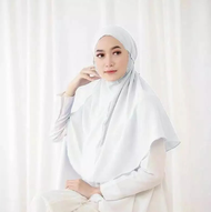 HIJAB JUMBO BERGO MARYAM PUTIH